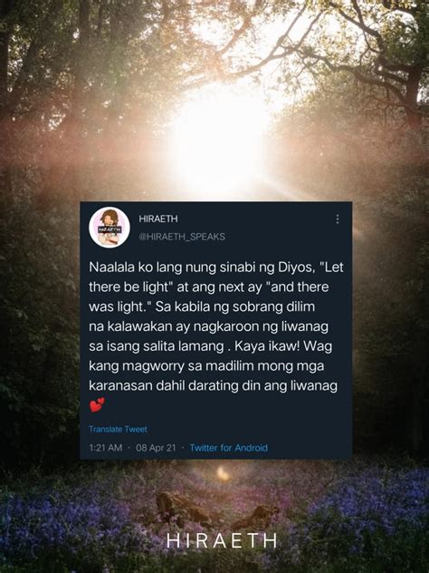 Kay Kapitbahay Ang Umaga Kay Mister Ang Gabi .